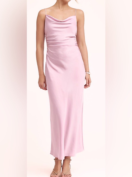 LOFT Dresses & Skirts - NWOT New Loft Lately Satin Bias Cowl Neck Gown